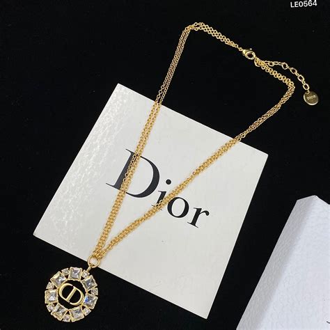 dior inspired necklace